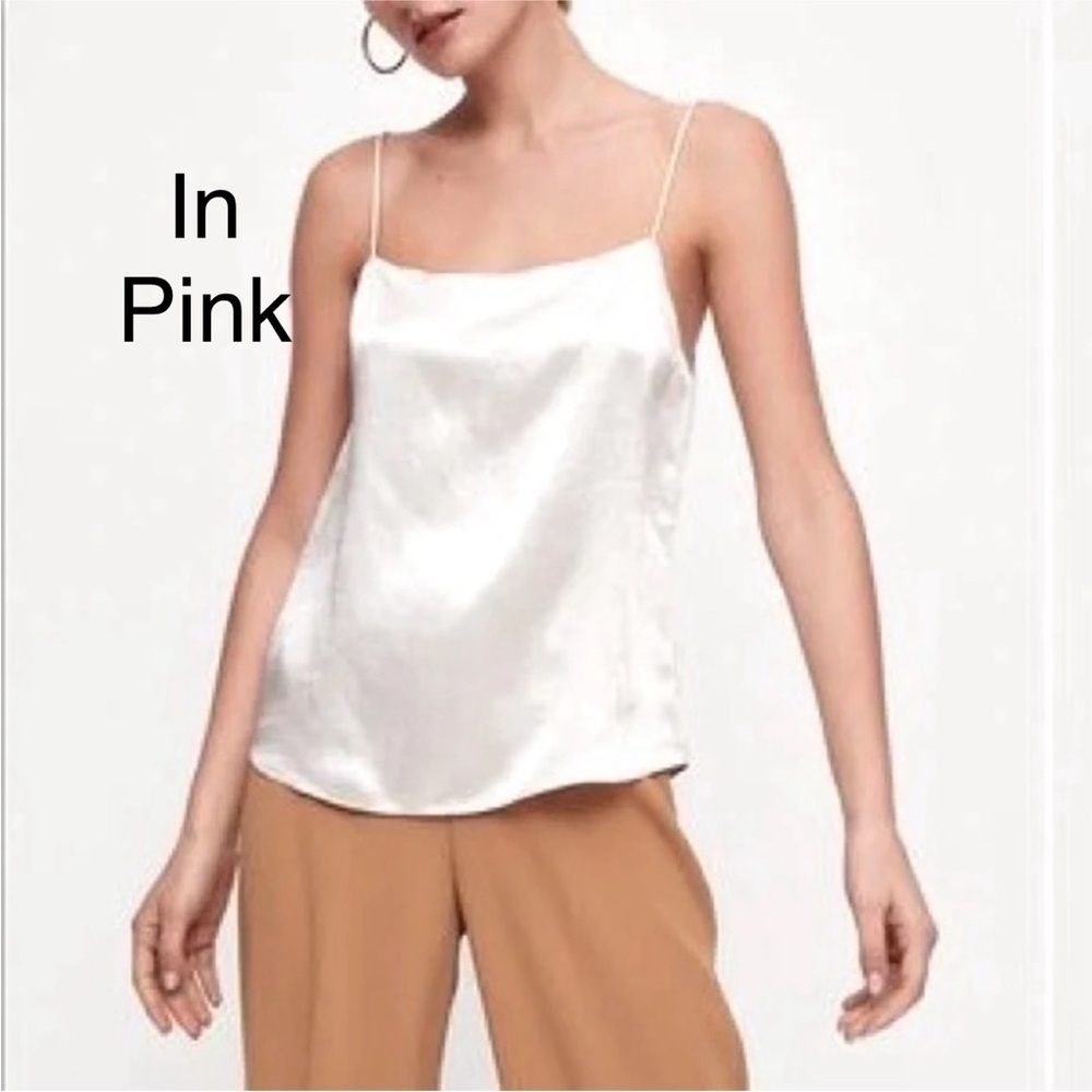 ARITZIA Babaton benji camisole in hot pink size:Small